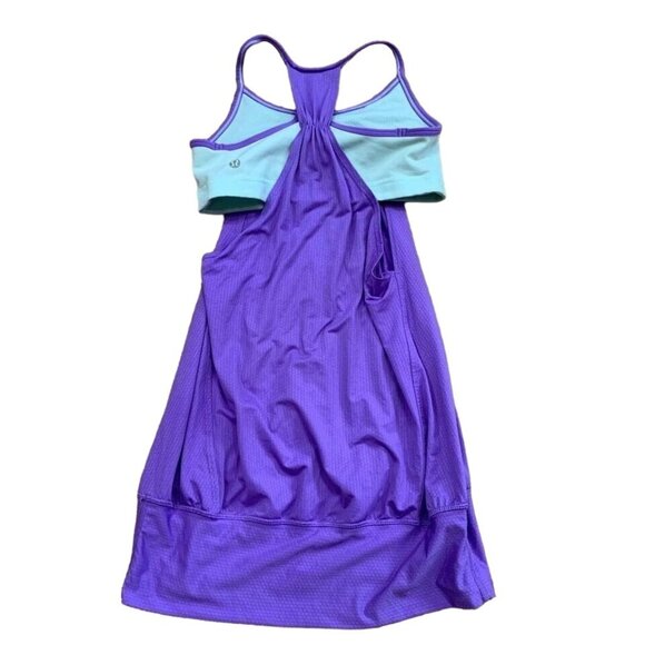 Lululemon No Limits Tank Women’s Size 4 Purple Strappy Loose Airy Fit - Picture 2 of 5